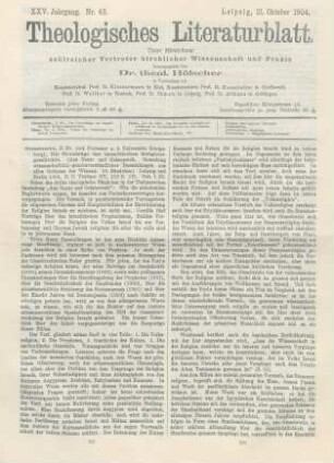 505-510 [Rezension] Giesebrecht, Friedrich, Die Grundzüge der israelitischen Religionsgeschichte