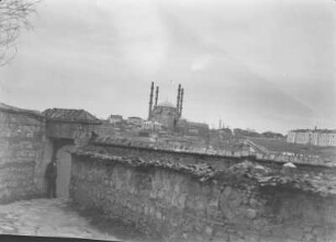 Moschee : Blick auf eine Moschee.