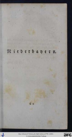 Niederbayern.
