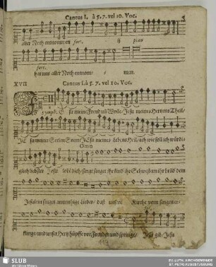 XVII. Jesu meine Freud' und Wonne