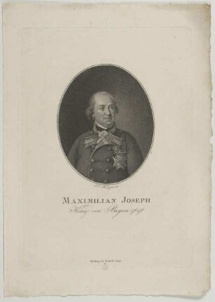 Bildnis des Maximilian Joseph, König von Bayern