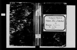 Karlsruhe, katholische Gemeinde: Standesbuch 1855
