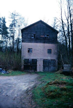 ehemalige Sandaufbereitungsanlage am östlichen Ortsrand, Nähe Rückertweg