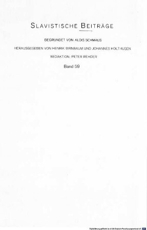 Vjačeslav Ivanovs Tragödie "Tantal" : eine literarhistorische Interpretation