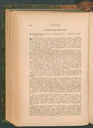 Cuestiones sociales