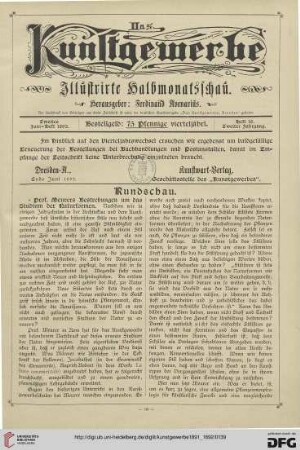 2. Juni-Heft 1892