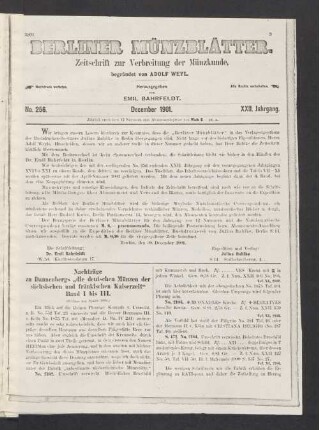 No. 256. December 1901.