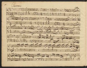 Ciaccone; cemb; g-Moll; HWV 486