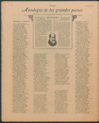 Antología de los grandes poetas : Góngora