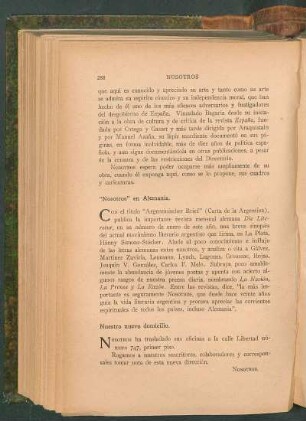 "Nosotros" en Alemania