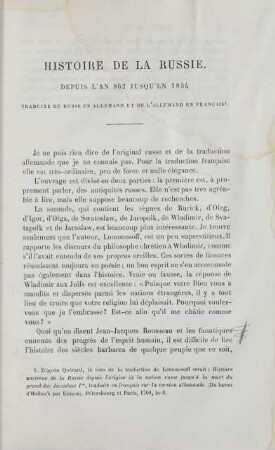 Histoire de la Russie