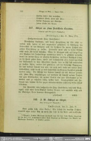 August Wilhelm von Schlegel an Gottfried August Bürger, Amsterdam, 11.06.1791