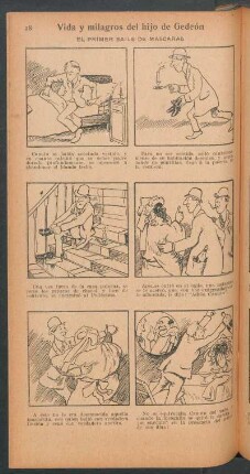 El primer baile de máscaras [y] Proyectos de matrimonio - [Cómic] : Vida y milagros del hijo de Gedeón