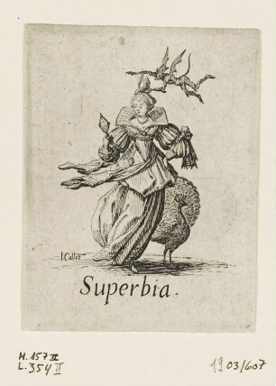 Superbia, Blatt 1 der Folge "Sieben Todsünden"