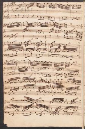 Sonaten. Auszüge; org; a-Moll; BWV 529