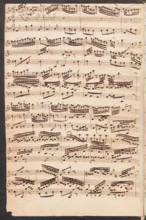 Sonaten. Auszüge; org; a-Moll; BWV 529