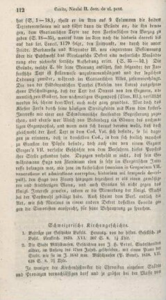 112-118 Schweizerische Kirchengeschichte