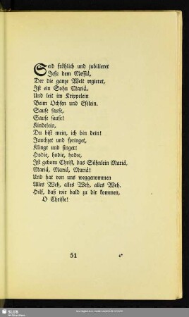 [Seid fröhlich und jubilieret]