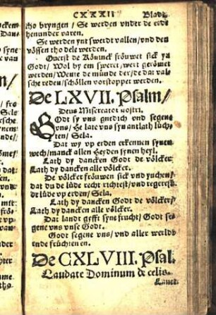 De LXVII. Psalm / Deus Misereator nostri.