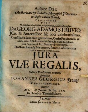 Iura viae regalis