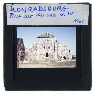 Falkenstein (Harz), Konradsburg : Westansicht