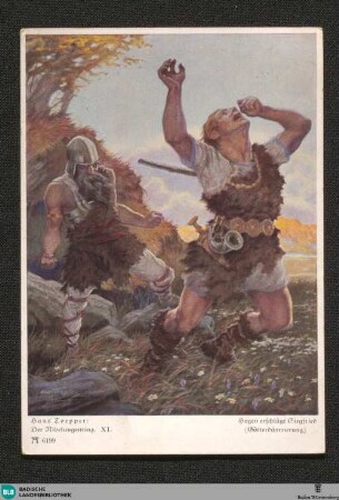 XI: Hagen erschlägt Siegfried (Götterdämmerung)