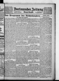 Dortmunder Zeitung. 1874-1939