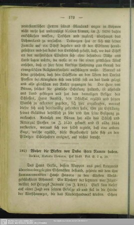 192. Woher die Birken von Duba ihren Namen haben