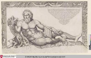 [Le fleuve du Tibre; The River Tiber; Il fiume Tevere; Der Flussgott Tiber]