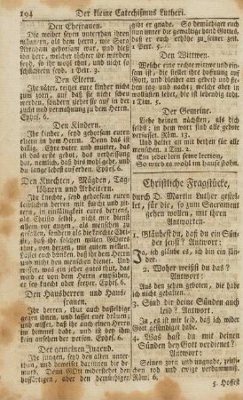 Christliche Fragstücke
