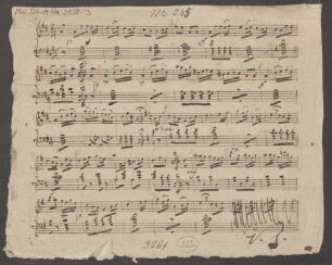 La Muette de Portici, pf, AWV 16, Excerpts, Arr - BSB Mus.Schott.Ha 2938-3 : [at bottom of f. 1v:] N|o 345 // Galoppe // sur des motifs favoris // de l'opera // La Muette de Portici // par // D. F. E. Auber // pour le // Piano Forte