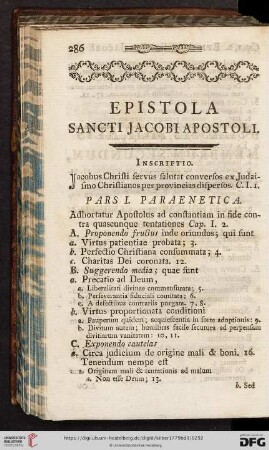 Epistola Sancti Jacobi Apostoli