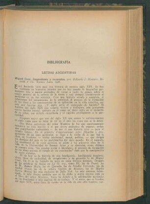 Letras argentinas