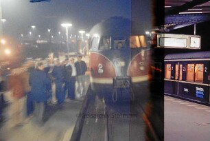 Puttgarden: Bahnhof / Hamburg: Poppenbüttel