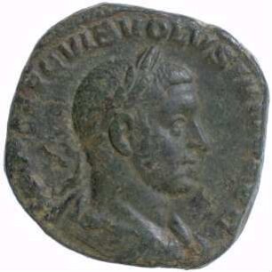 Münze, Sesterz, 251 - 253