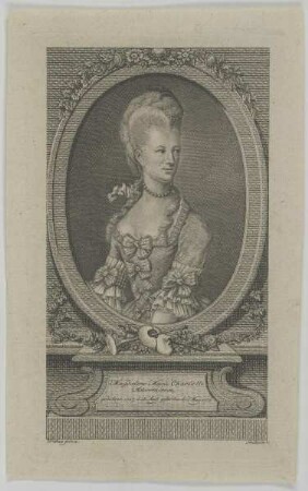 Bildnis der Magdalene Marie Charlotte Ackermann