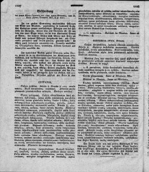 Beschreibung der neuen Sippe Cowania und einer neuen Sieversia (Linn. Transact. XiV, 3. p. 573)