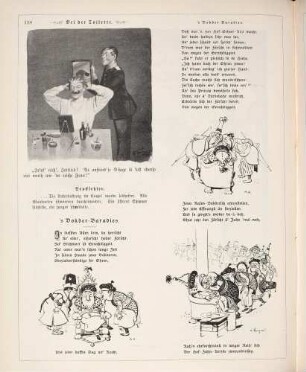 "Bei der Toilette" "'s Dokder-Baradies"