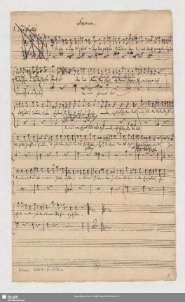 Sopran. [nur zusätzl. Recitativo]