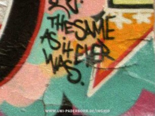 THE SAME AS it EVER WAS.