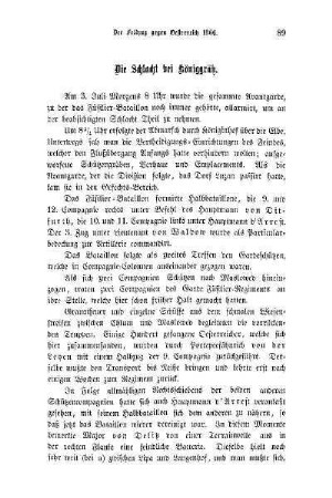Die Schlacht bei Königgrätz