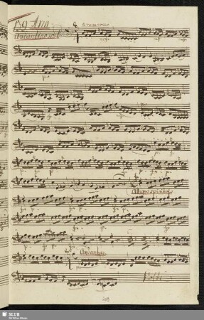 139. Aria: Vi parlo per bene lasciatela star / Scarlatti, G.