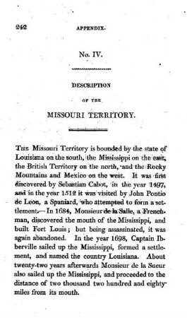 missouri territory, or the country of Upper Louisiana