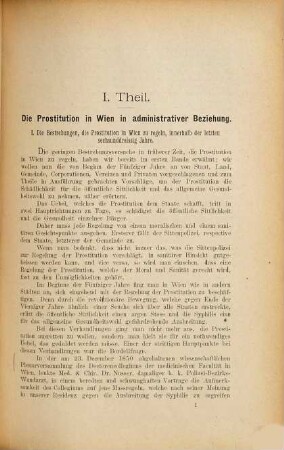 Die Prostitution in Wien in historischer, administrativer und hygienischer Beziehung, 2
