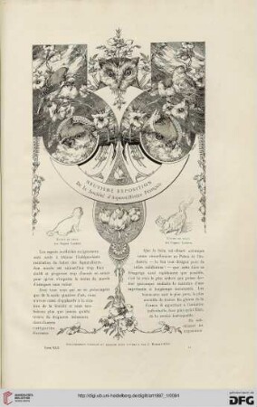 13: Neuvième exposition de la Société d'Aquarellistes Français, [1]