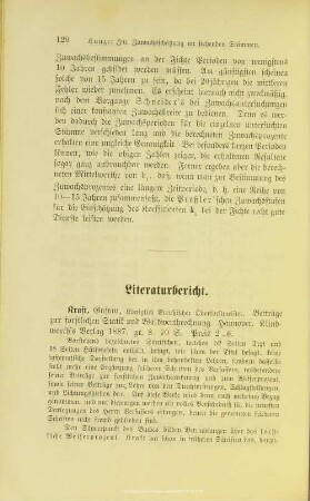II. Literaturbericht