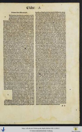 Liber Esdre primus cum postilla