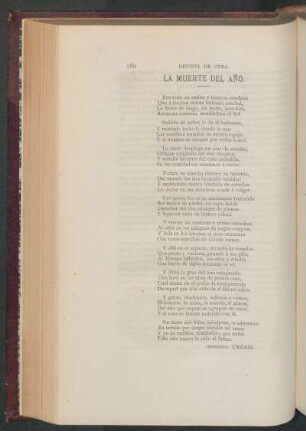 La muerte del año.