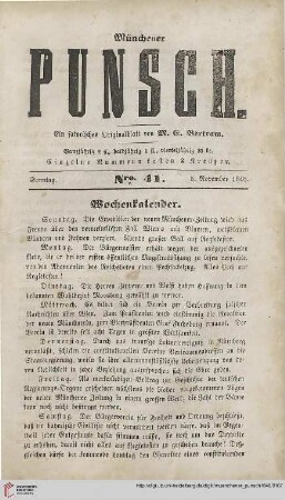 No. 41 (5. November 1848)