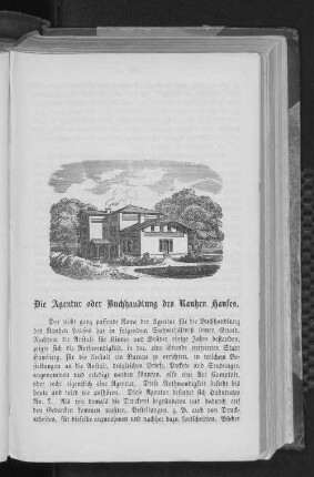 Die Agentur oder Buchhandlung des Rauhen Hauses.